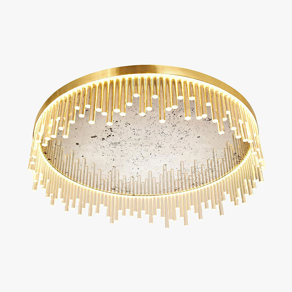Belgrave Square Chandelier in Brushed Gold