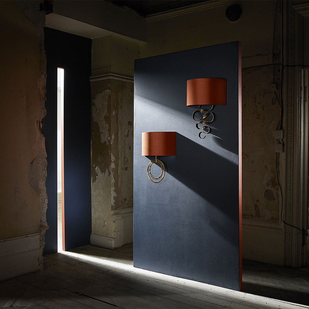 Prima Wall Light in Antique Gold