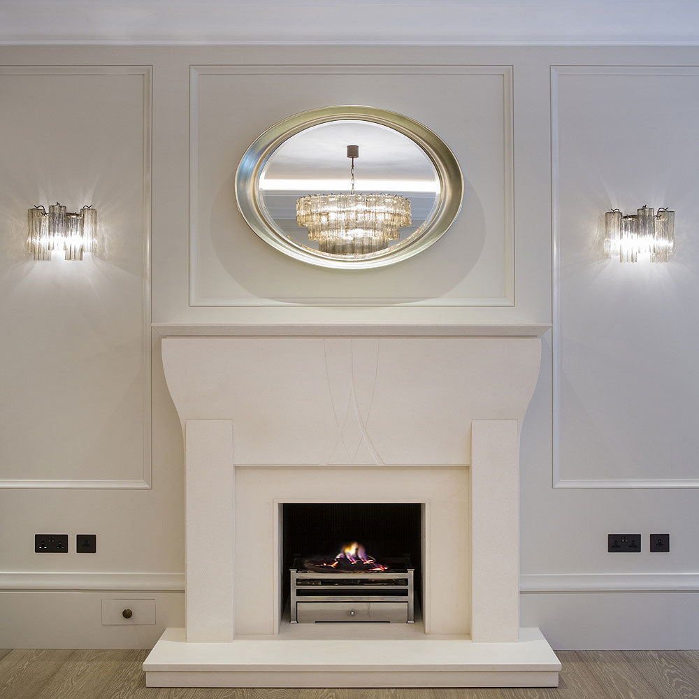 Pentagon Wall Light in Clear