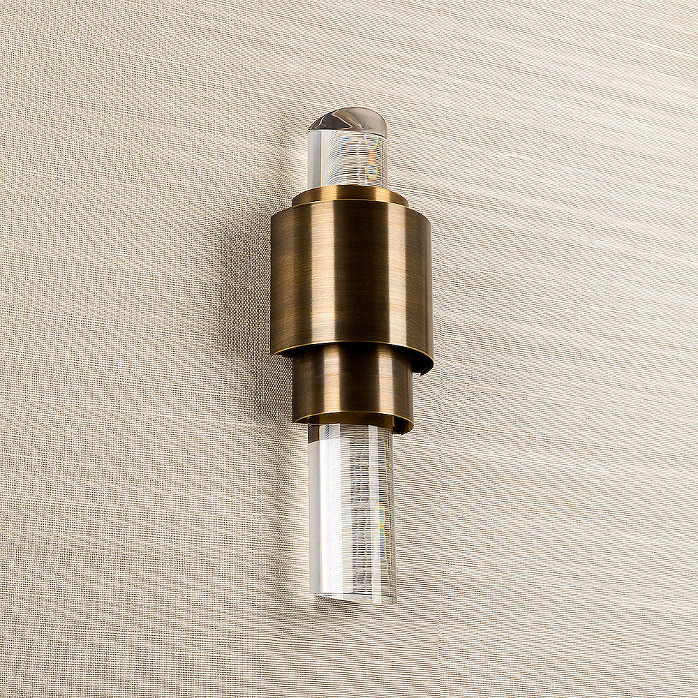 Faro Wall Light Small in Brushed Bronze