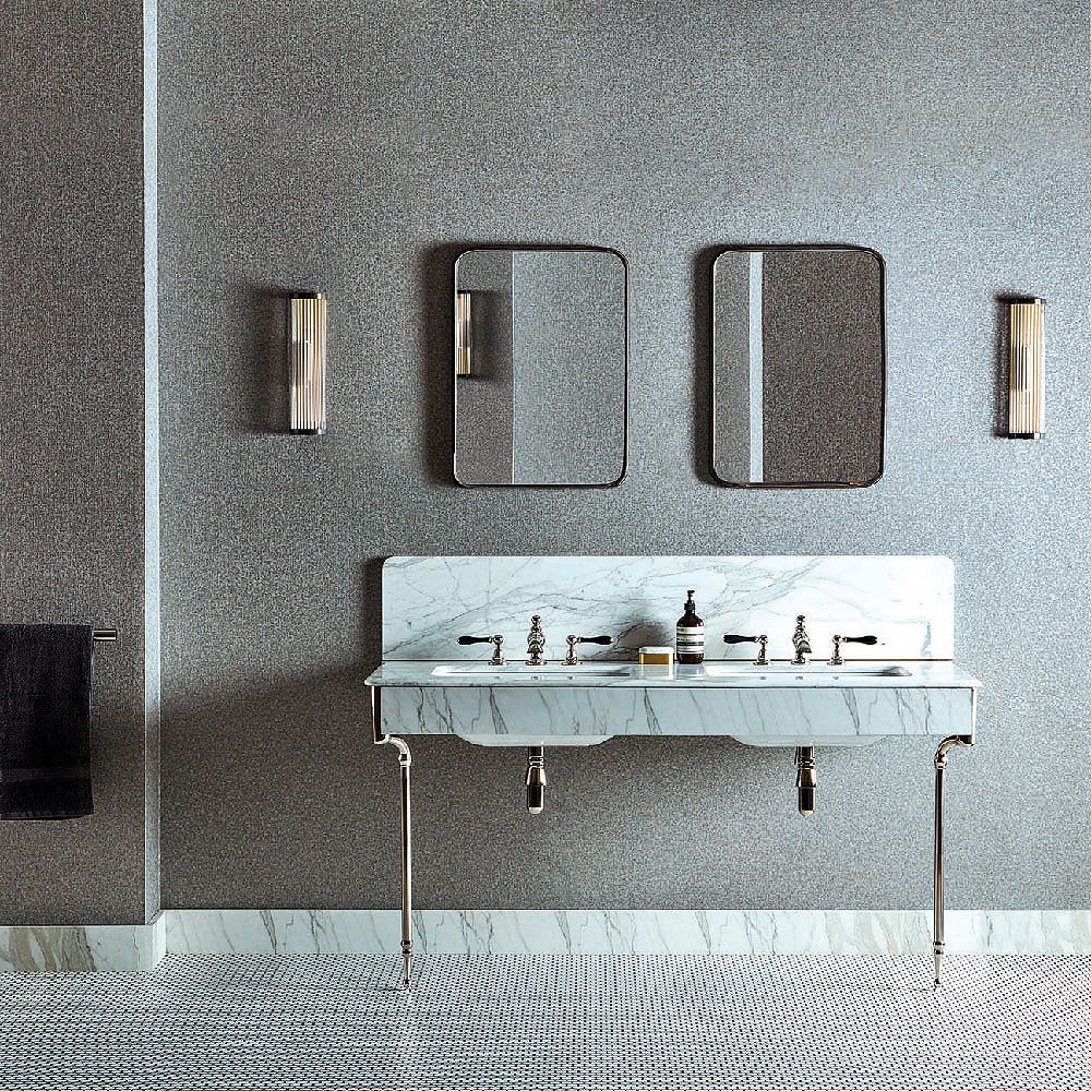 Albany Wall Light Small in Brushed Gold