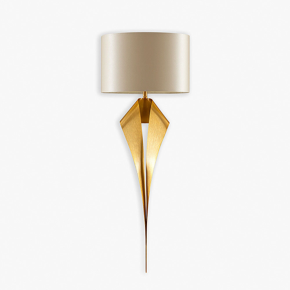 Dart Wall Light in Brushed Gold