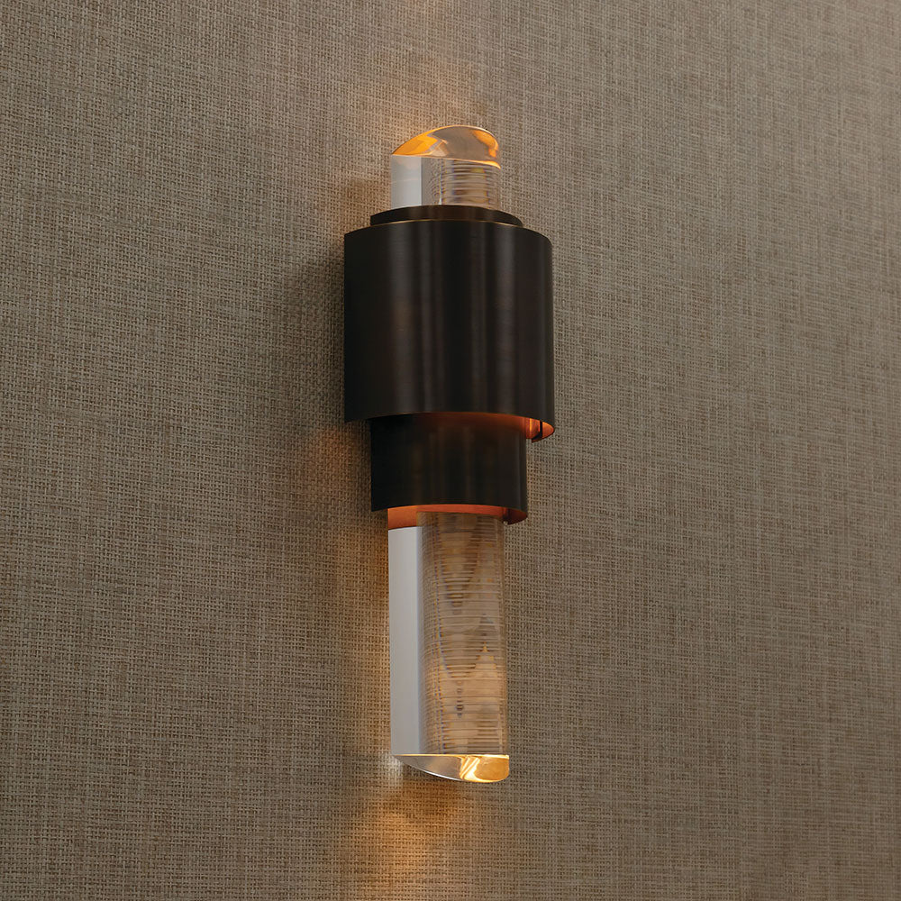 Faro Wall Light Large in Bronze