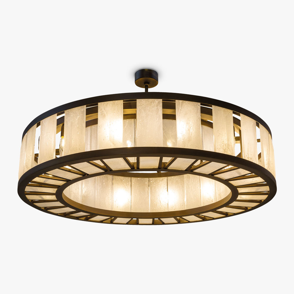 Facet Chandelier Round