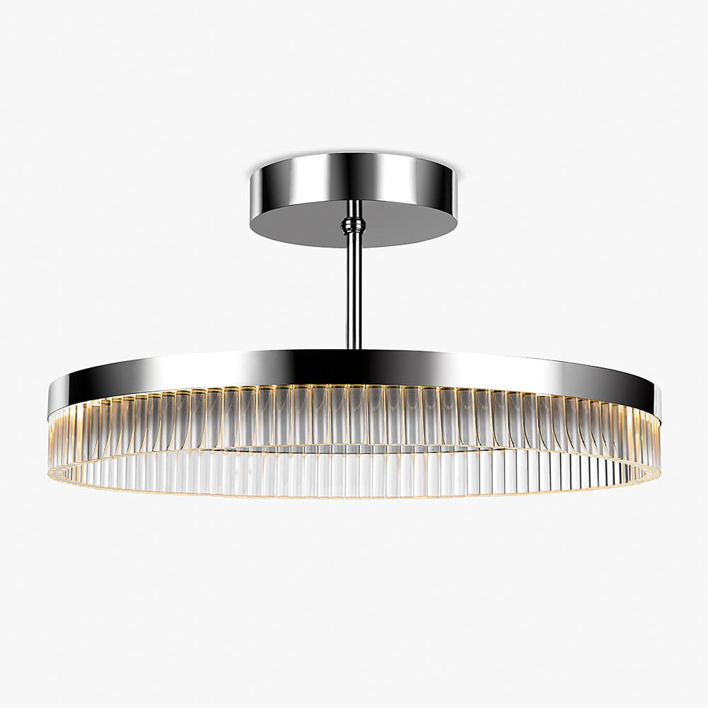 Belgrave Square Chandelier in Polished Nickel