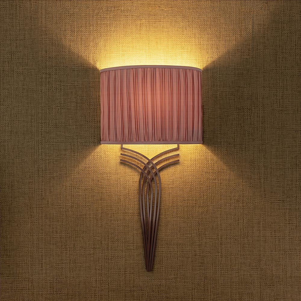 Brandt Wall Light in Brushed Bronze