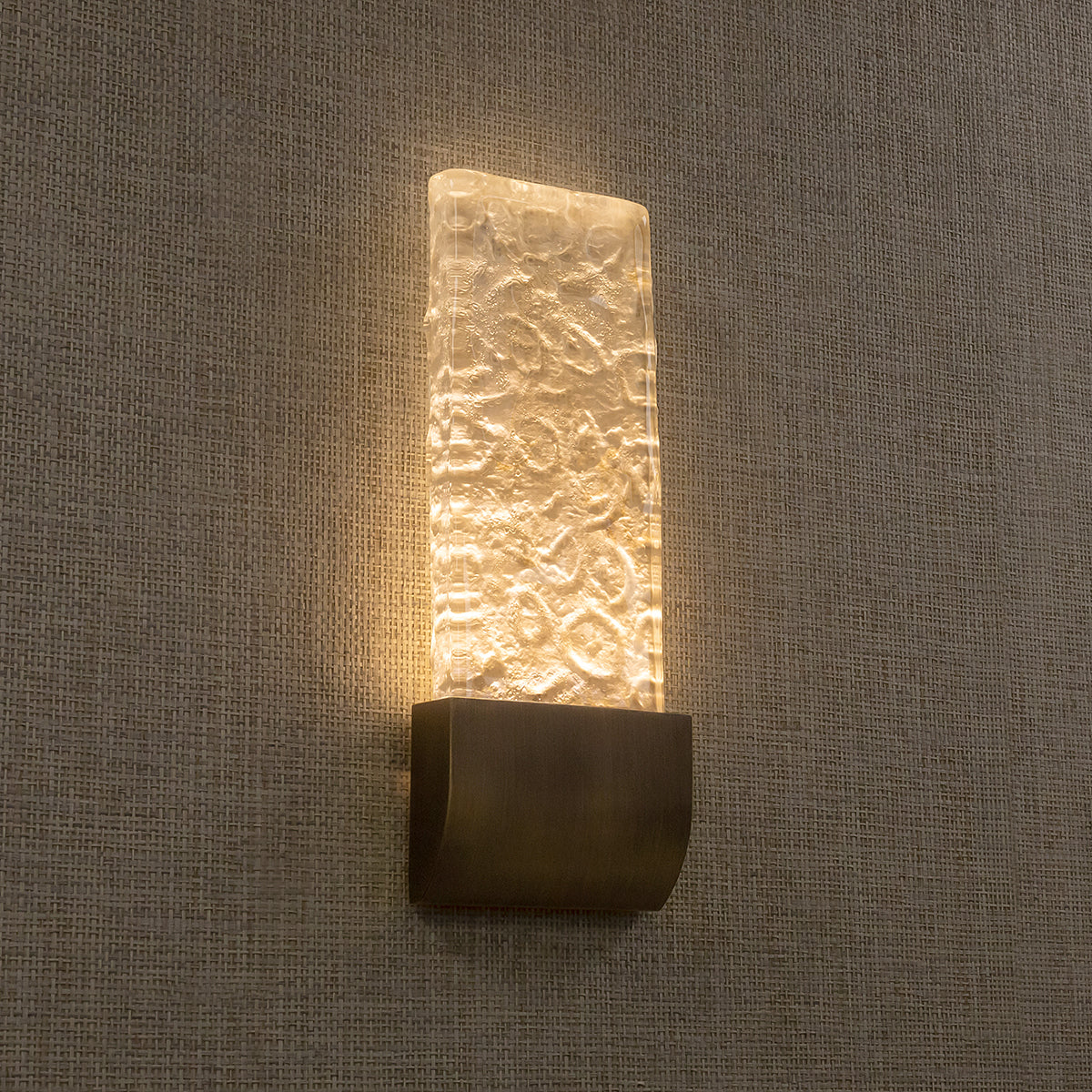 Moonlight Wall Light in Brushed Bronze