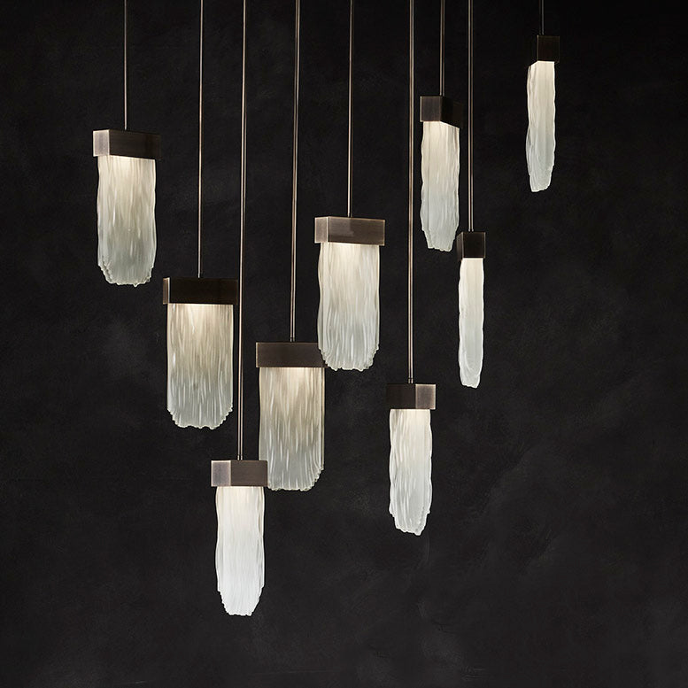 Clair de Lune Rectangular Pendant