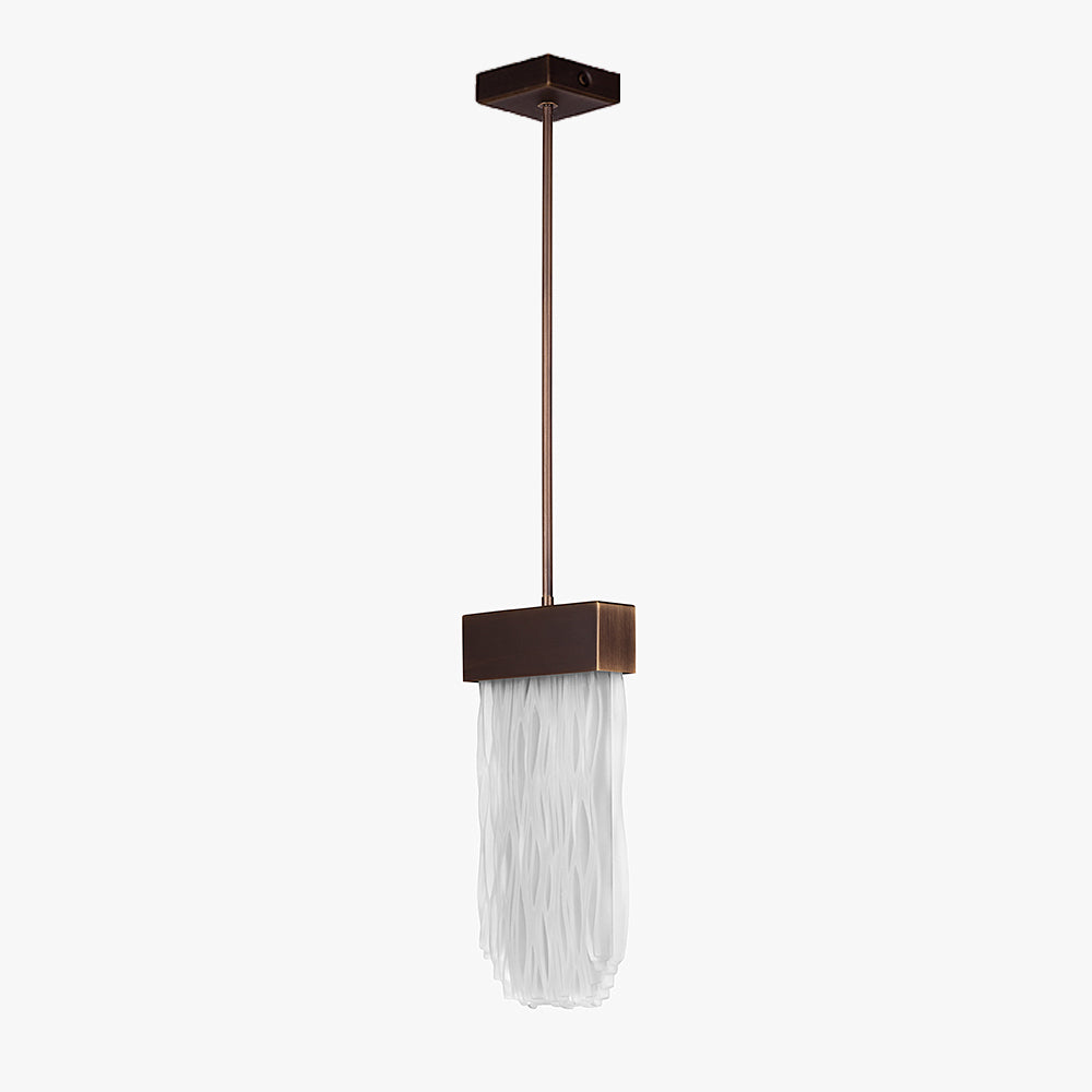 Clair de Lune Rectangular Pendant
