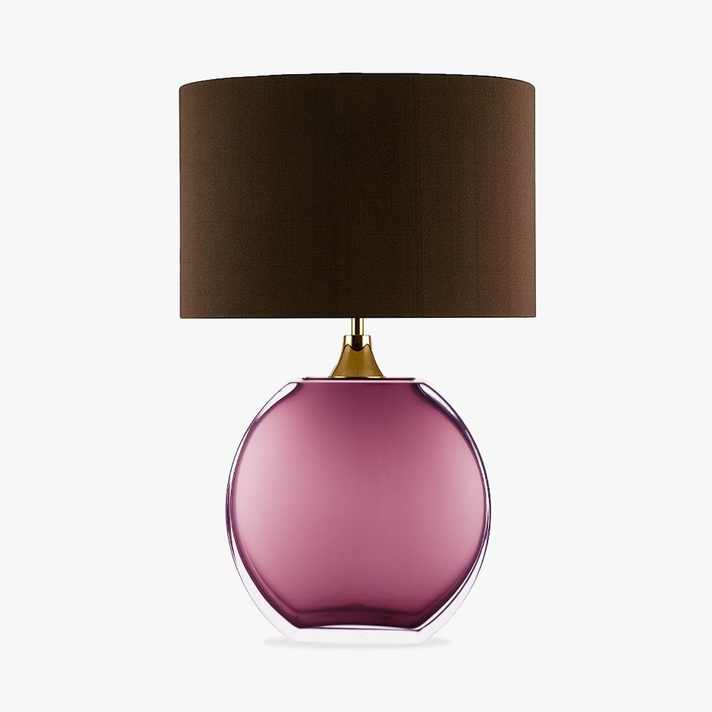 Diamond Solitaire Large Lamp in Amethyst