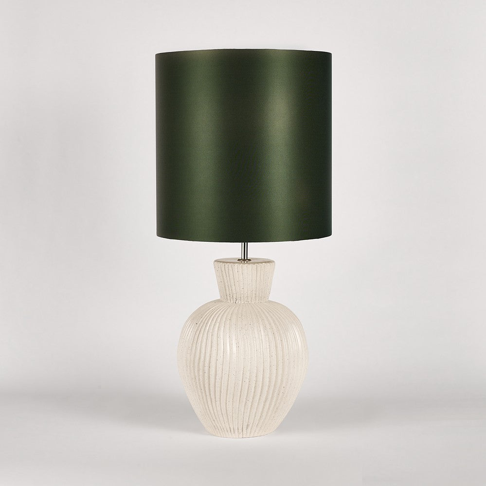 Rille Lamp in Alabaster