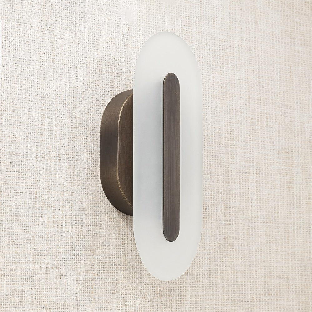 Elisabetta Wall Light Small in Brushed Bronze
