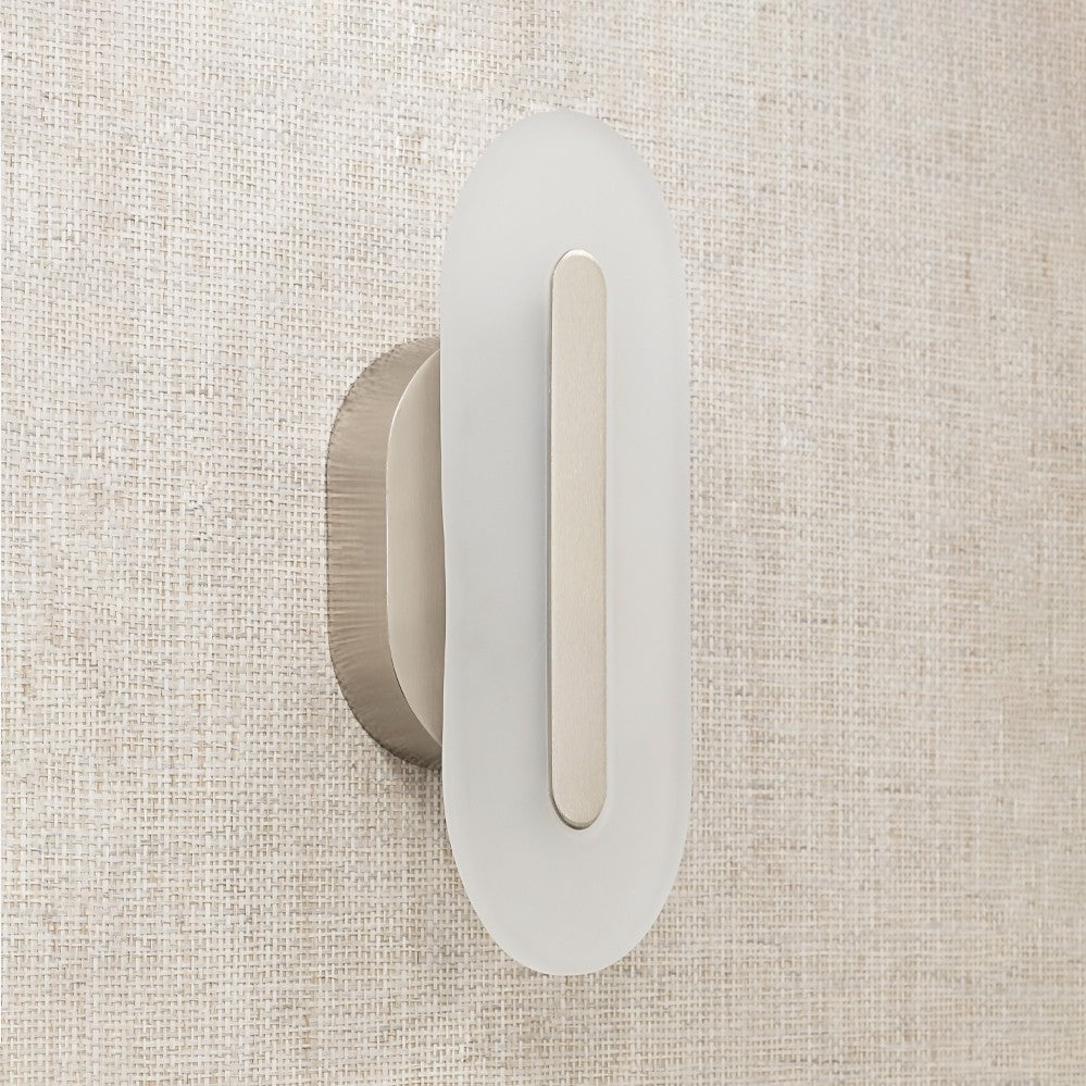 Elisabetta Wall Light Small in Brushed Nickel