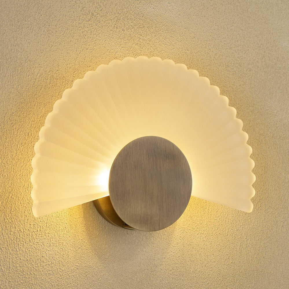 Starburst Wall Light in Satin