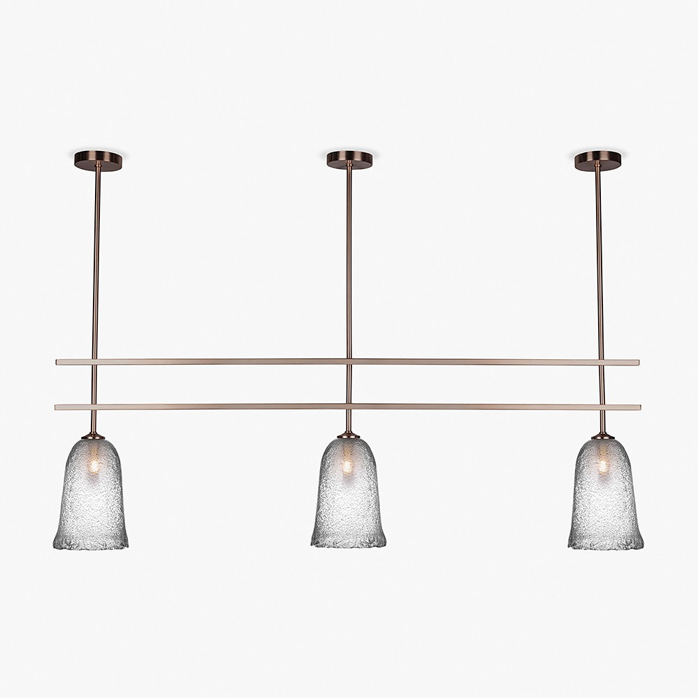 Regolith Ceiling Light in Brushed Bronze