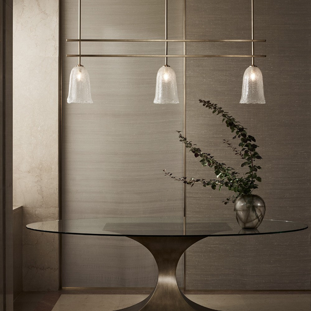 Regolith Ceiling Light in Brushed Bronze