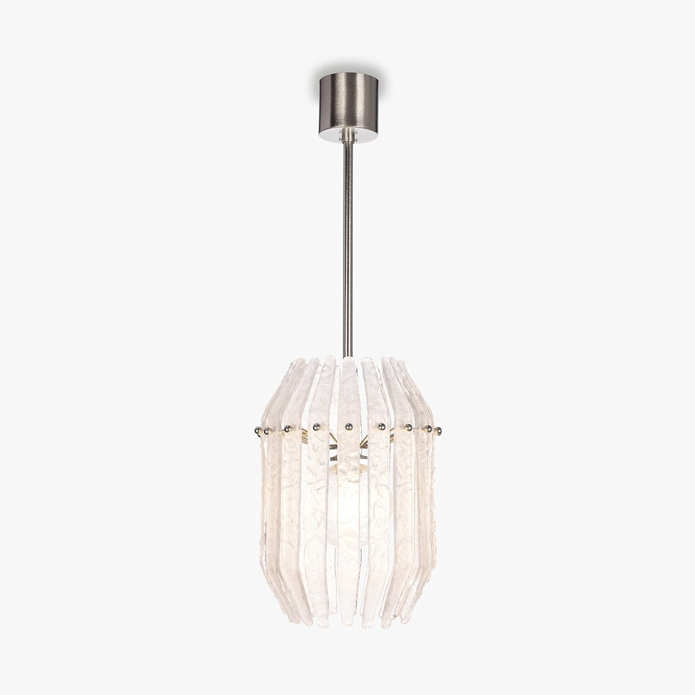Zoe Pendant in Brushed Nickel