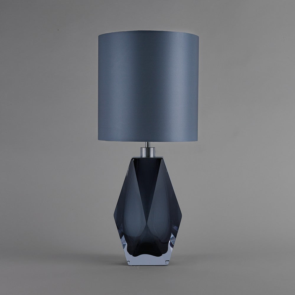 Diamond Medium Lamp in Slate