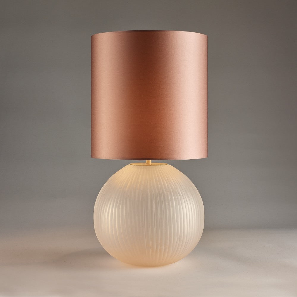 Cypress Lamp in Blush Pink