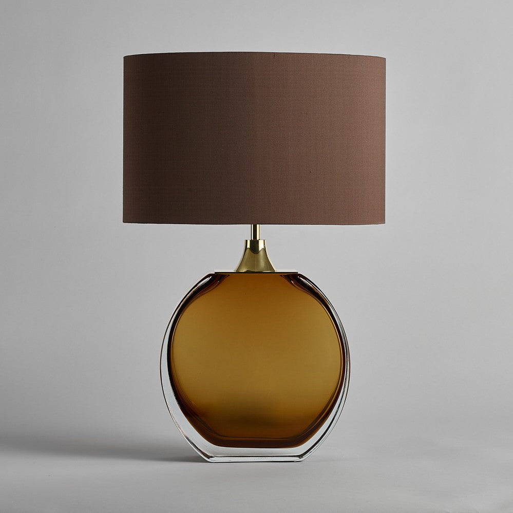 Diamond Solitaire Large Lamp in Tobacco