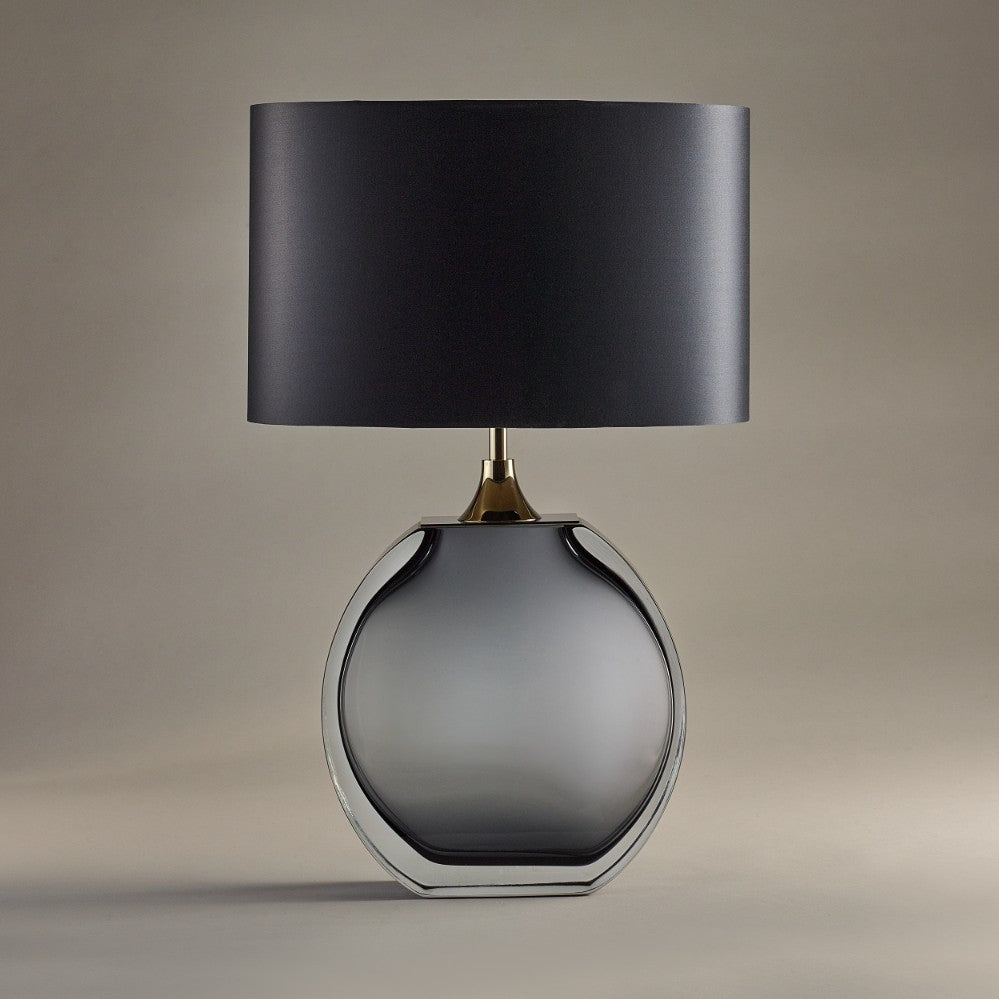 Diamond Solitaire Large Lamp in Slate