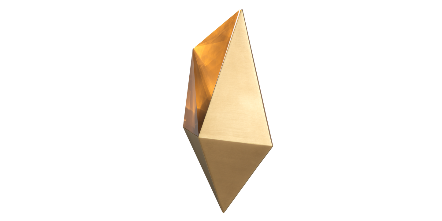 Origami Sconce
