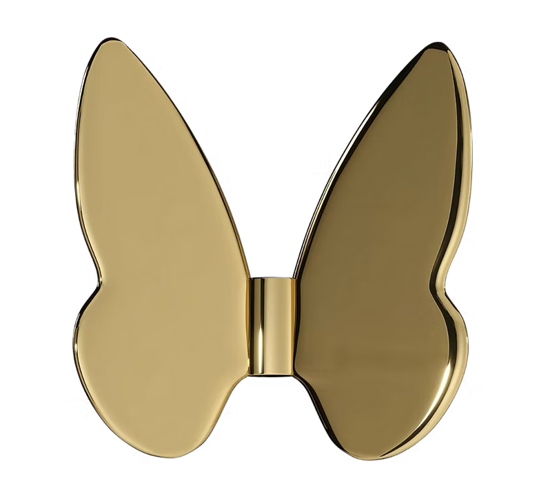 Glossy Gold Butterfly