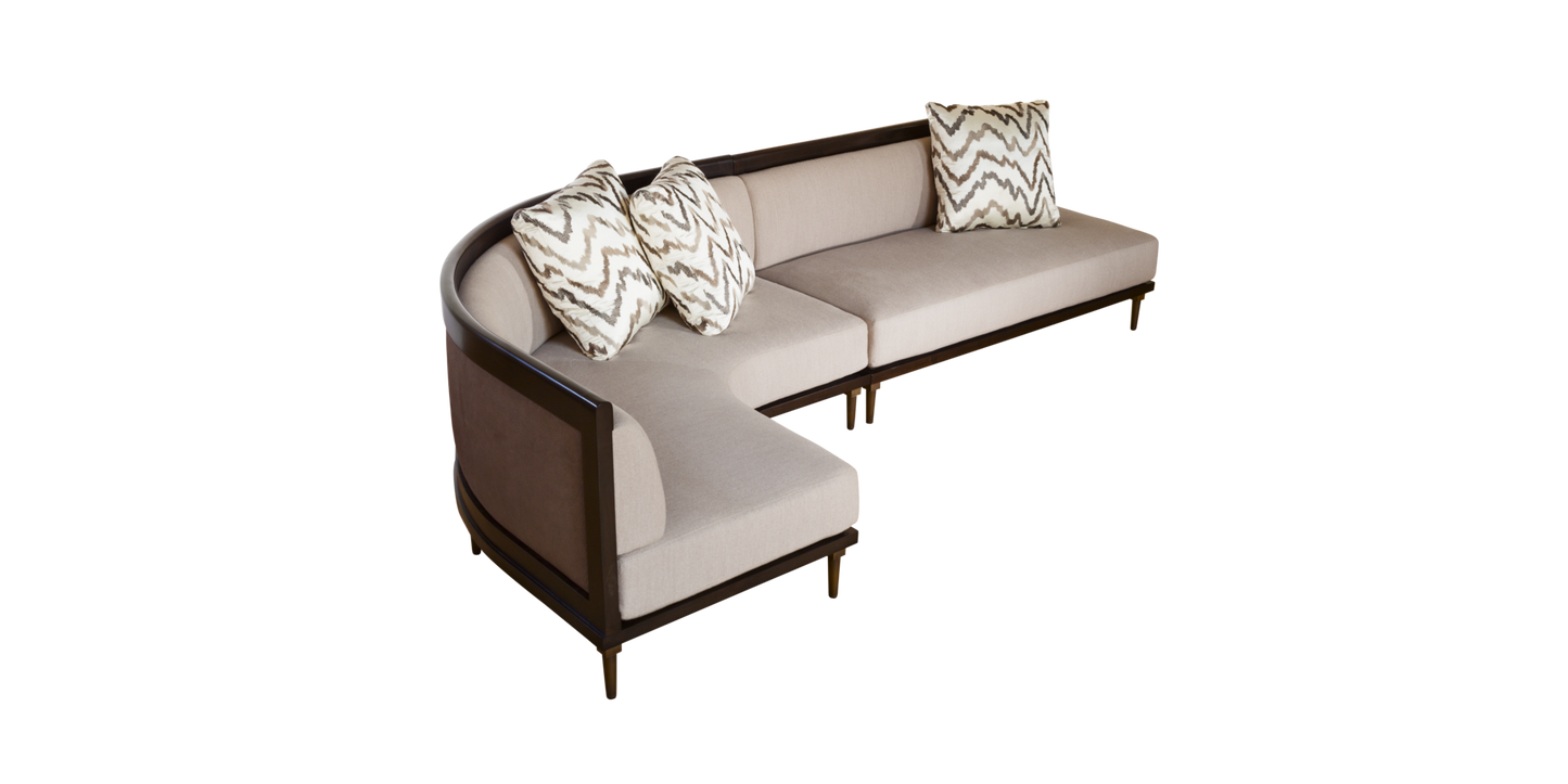 Chambord Curved Sectional + Sofa