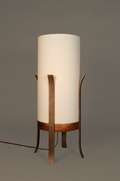 Weathered Nickel Dark KAYAPO Hurricane Lamp