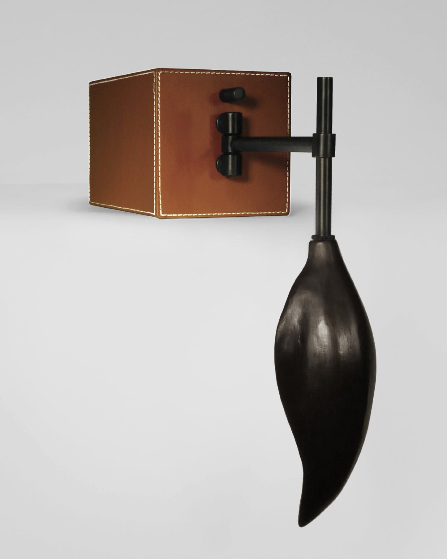 Acacia Bookshelf Lamp