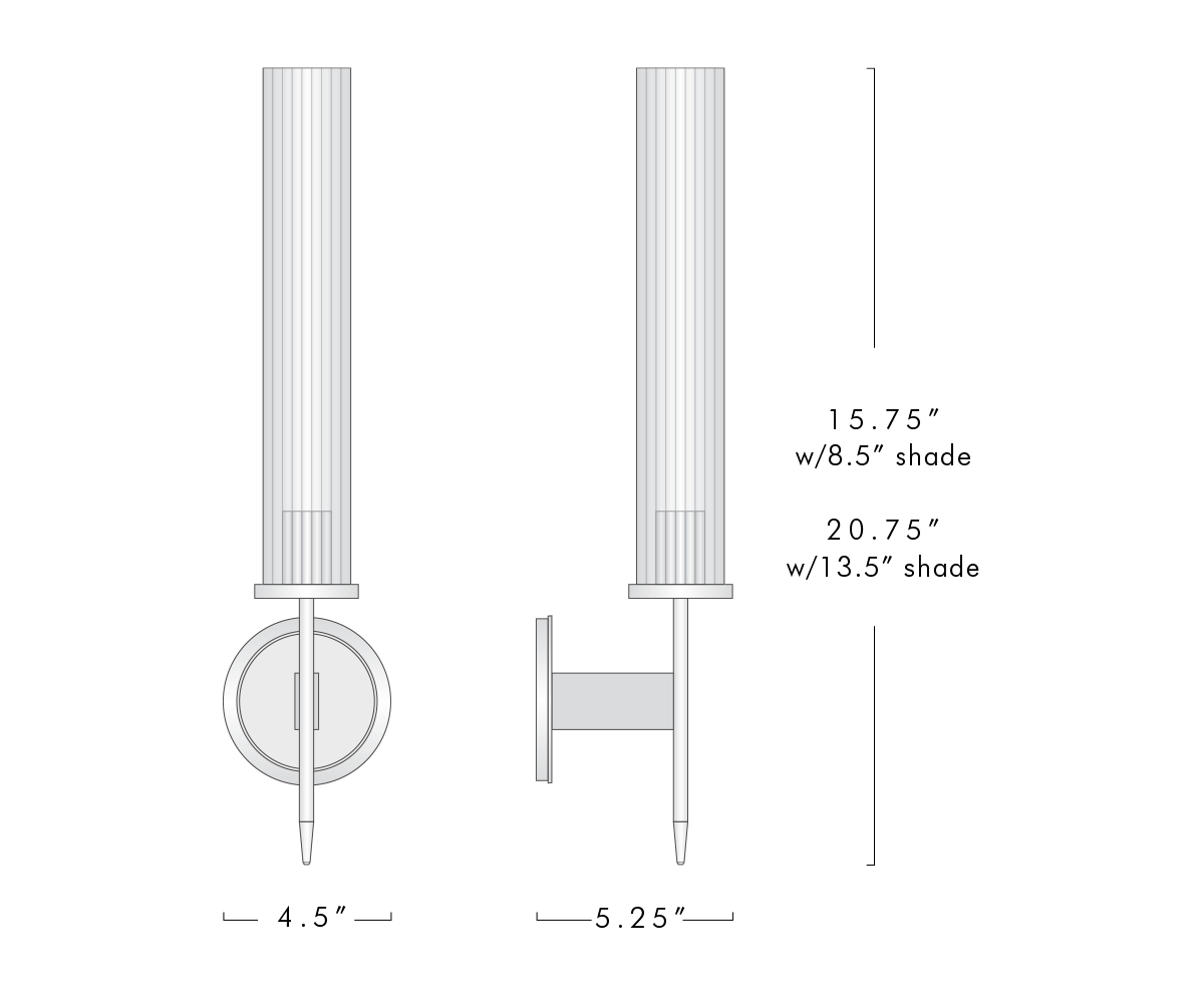 Alouette Outdoor Sconce