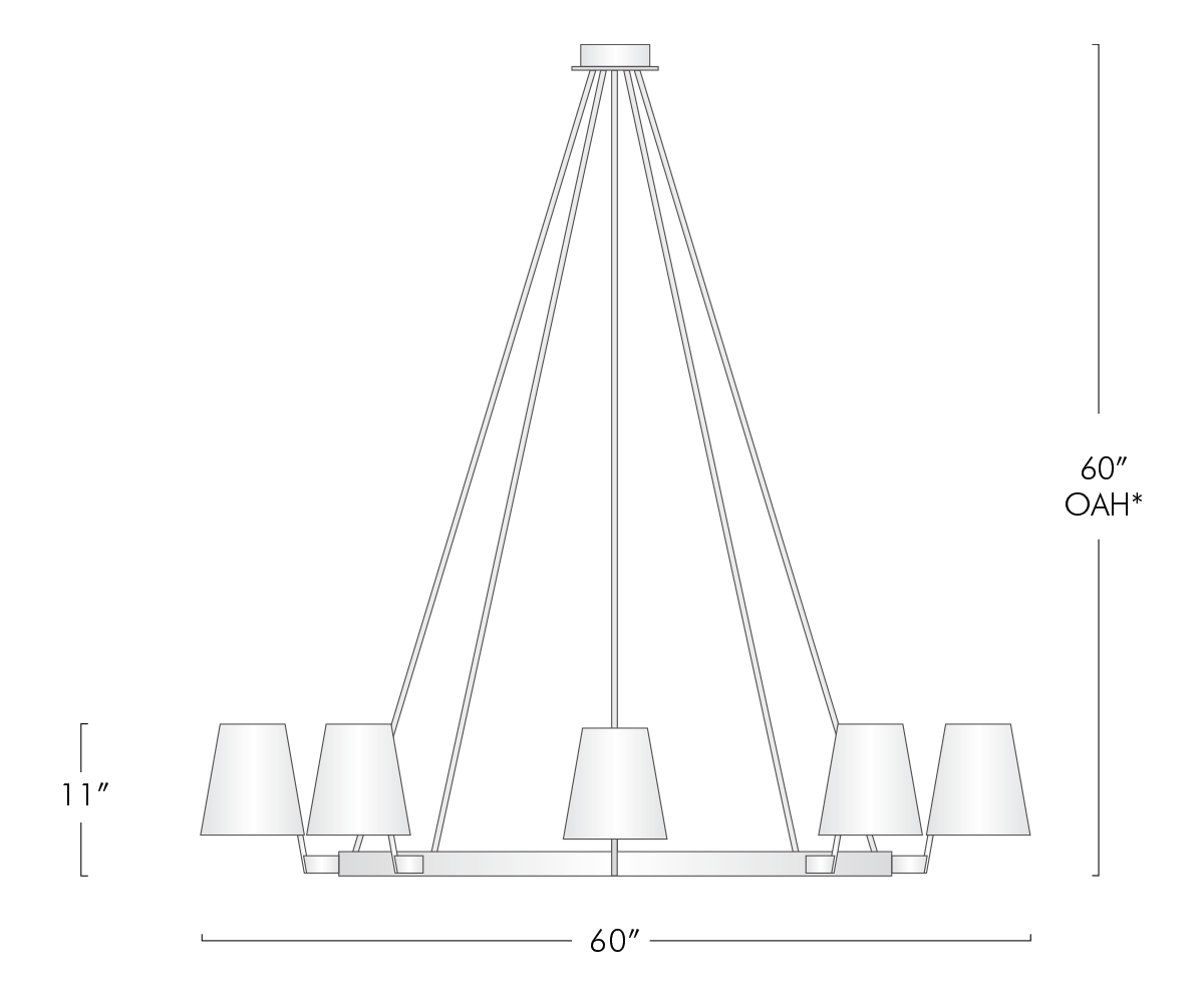 Corniche Circular Chandelier