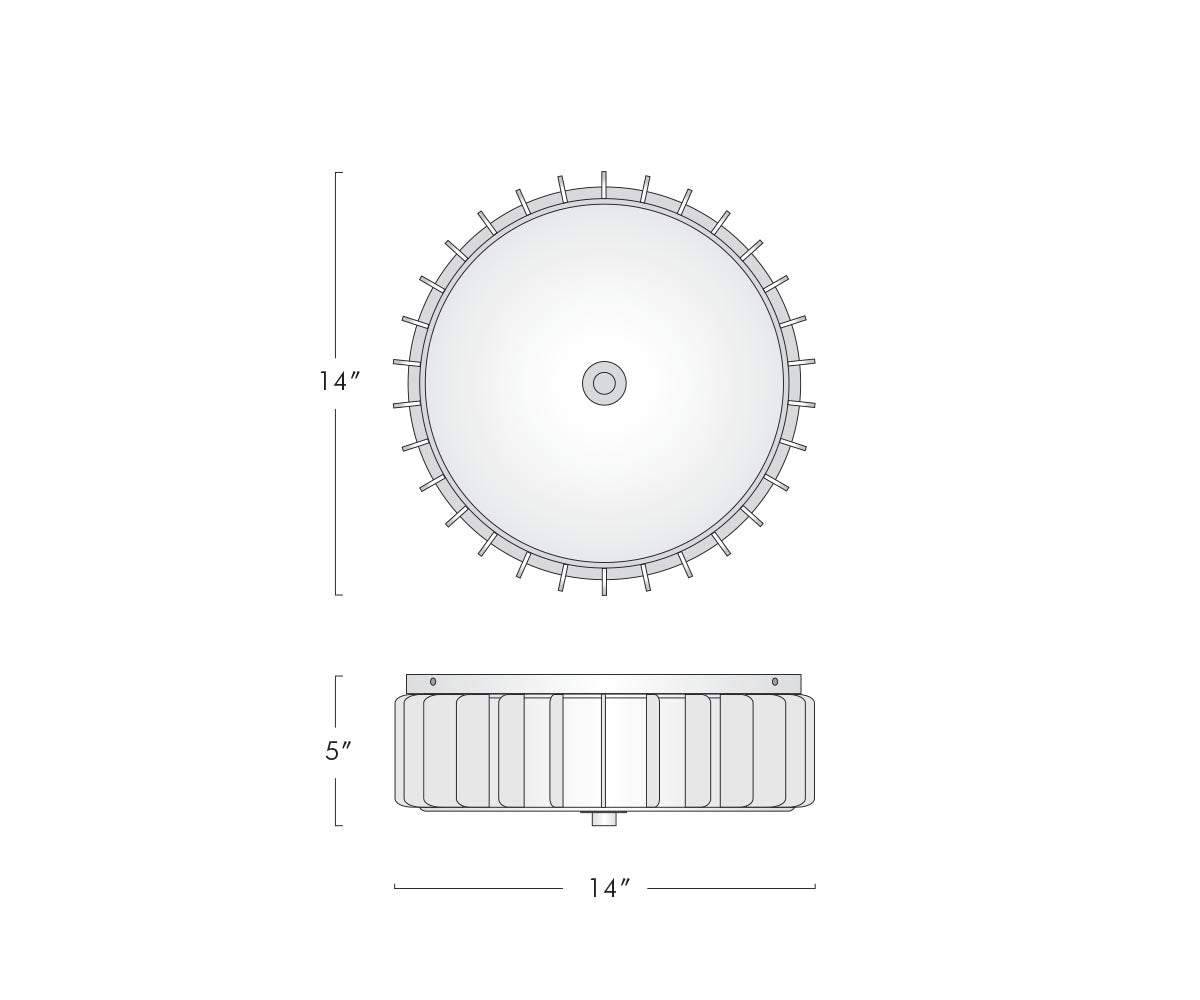 Duvernois Flush Mount