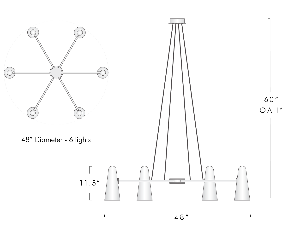 Montfaucon Chandelier