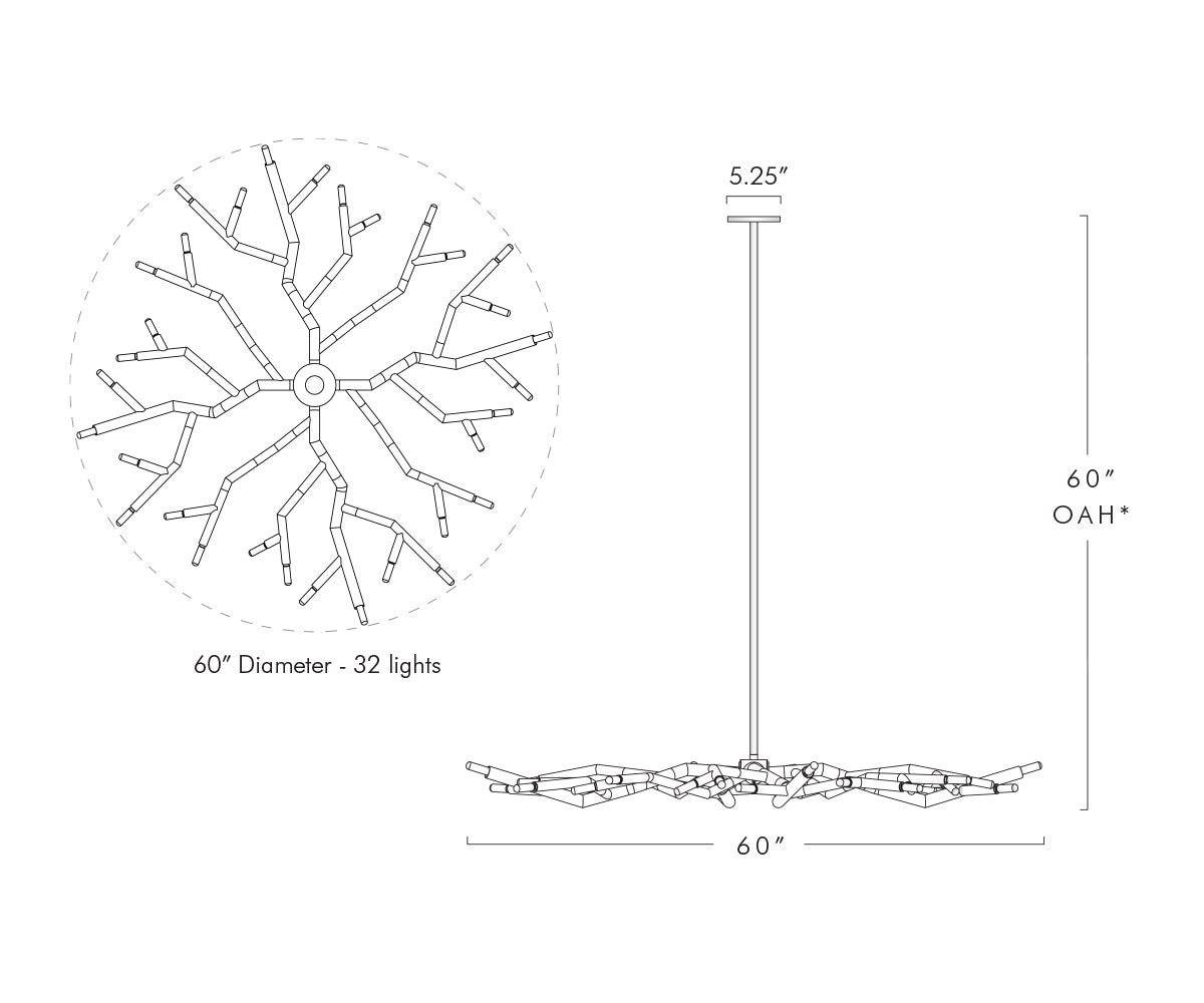 Rameau Circular Chandelier