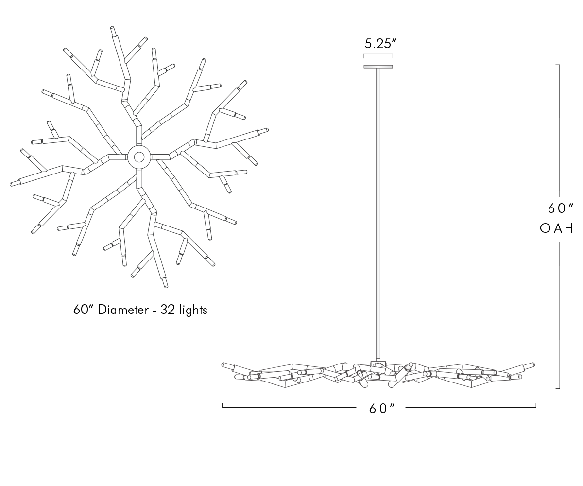 Rameau Circular Chandelier