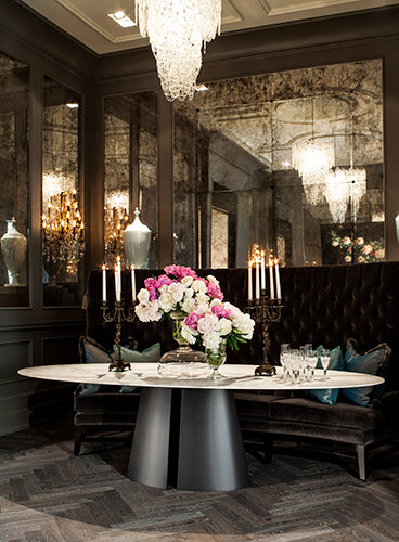 Fuego Oval Dining Table