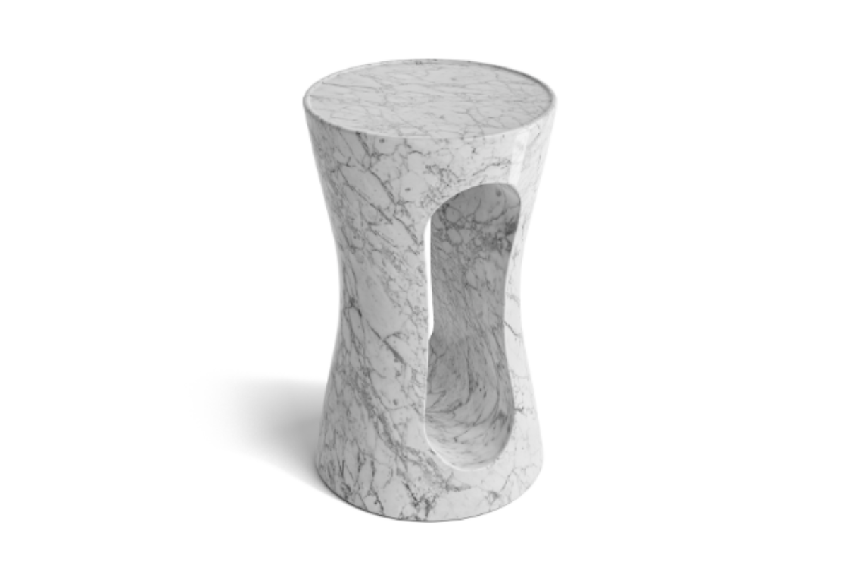 Cove Side Table (Marble)