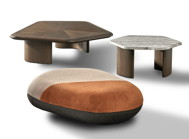 Inca Chair + Sectional