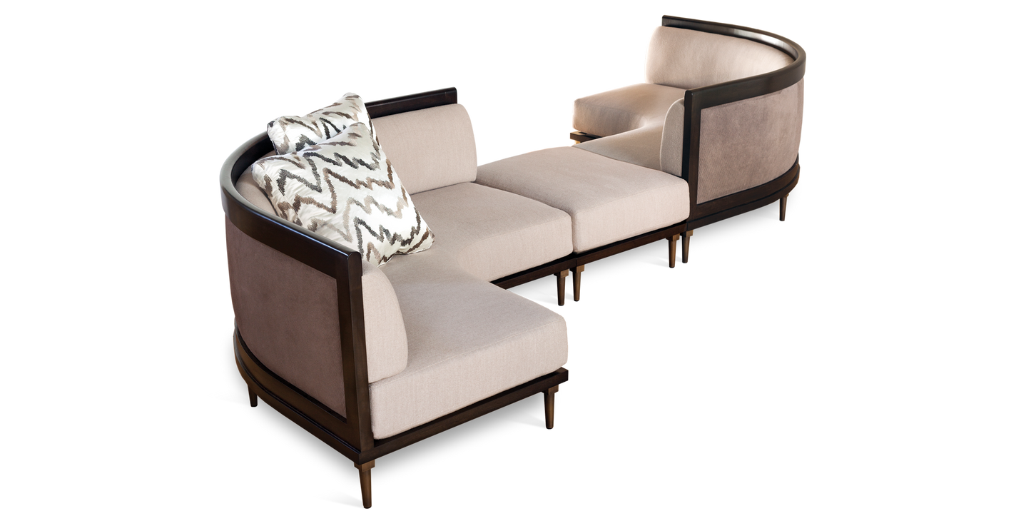 Chambord Curved Sectional + Sofa