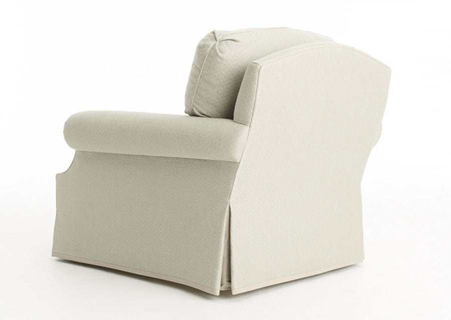St. Andrew skirted lounge chair