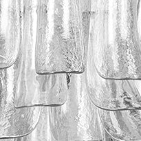 Clear Dahlia Glass, Bella Figura