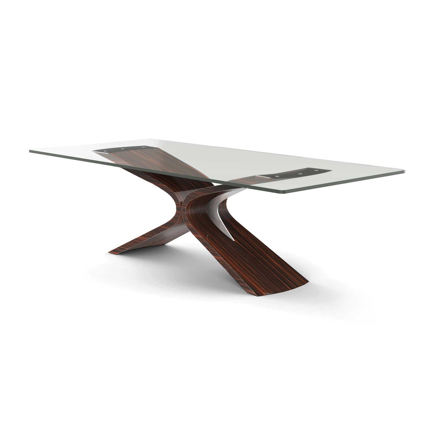 GUI Glass Top Dining Table