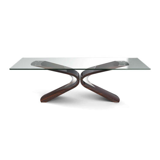 GUI Glass Top Dining Table