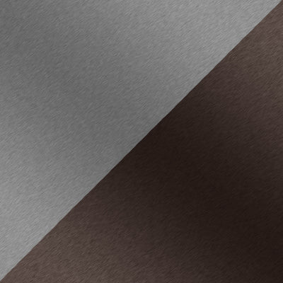 Brushed Nickel & Brushed Bronze, Bella Figura