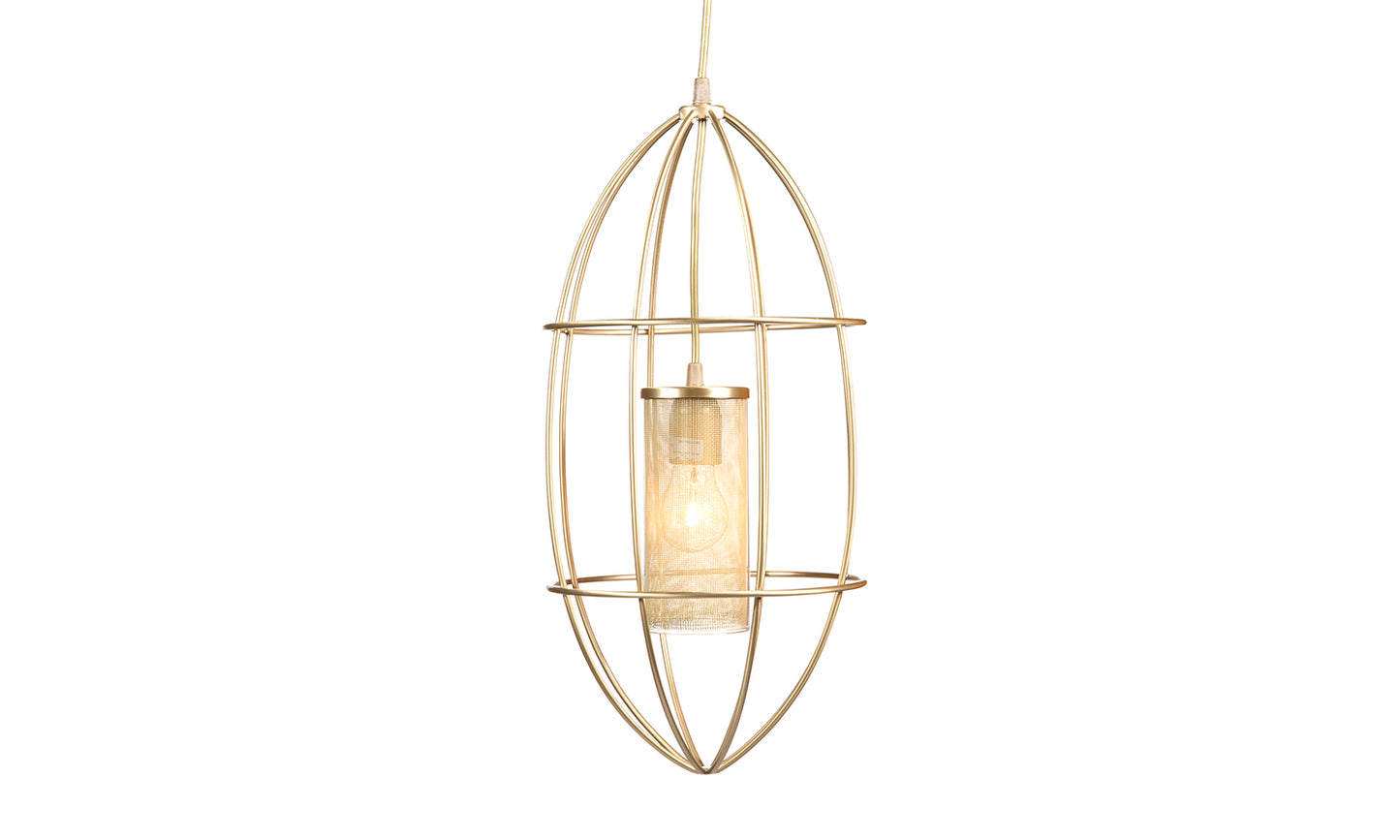 ZEPPELIN OVAL PENDANT