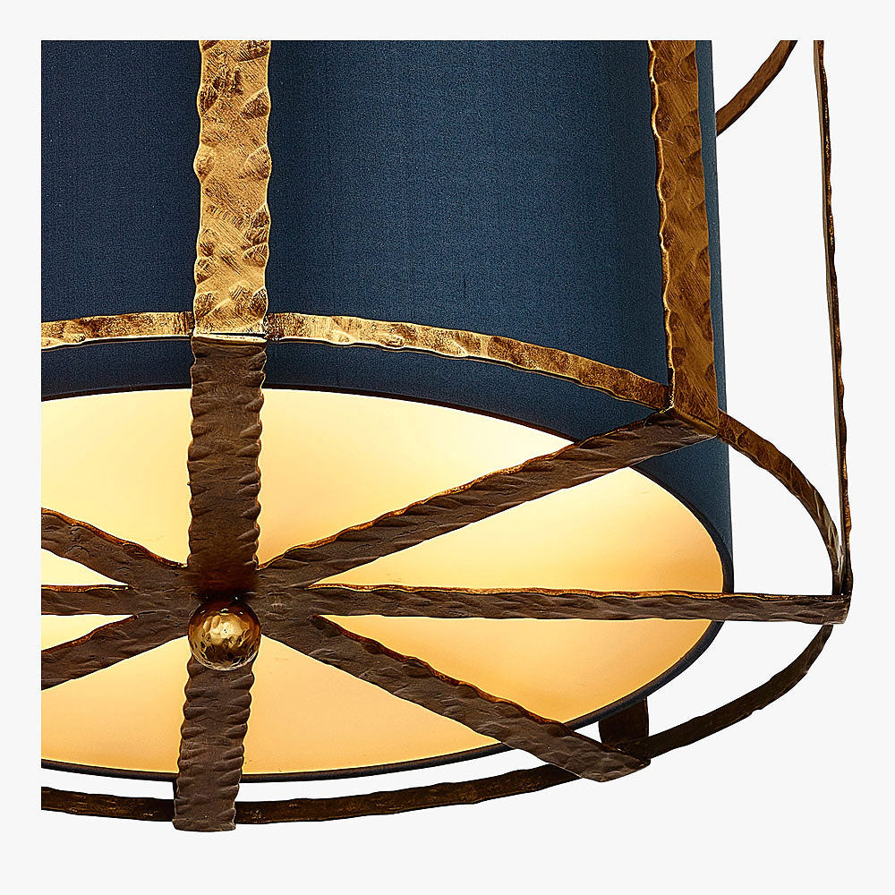 Aviary Ceiling Light in Antique Gold