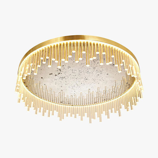Belgrave Square Chandelier in Brushed Gold