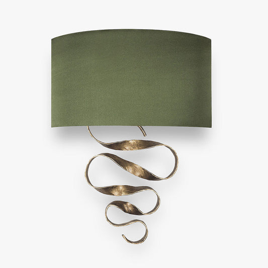 Prima Wall Light in Antique Silver