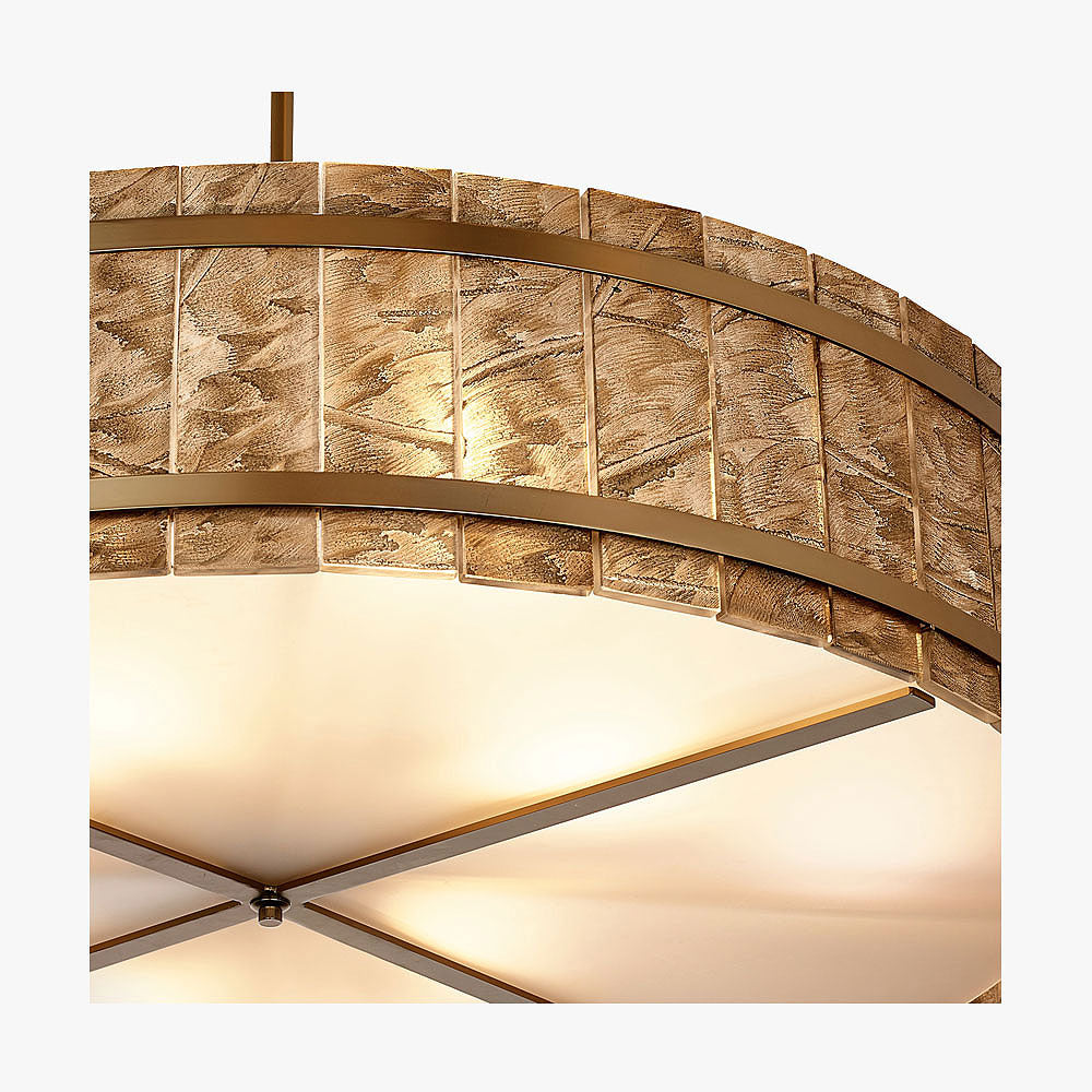 Dover Street Chandelier in Smoke